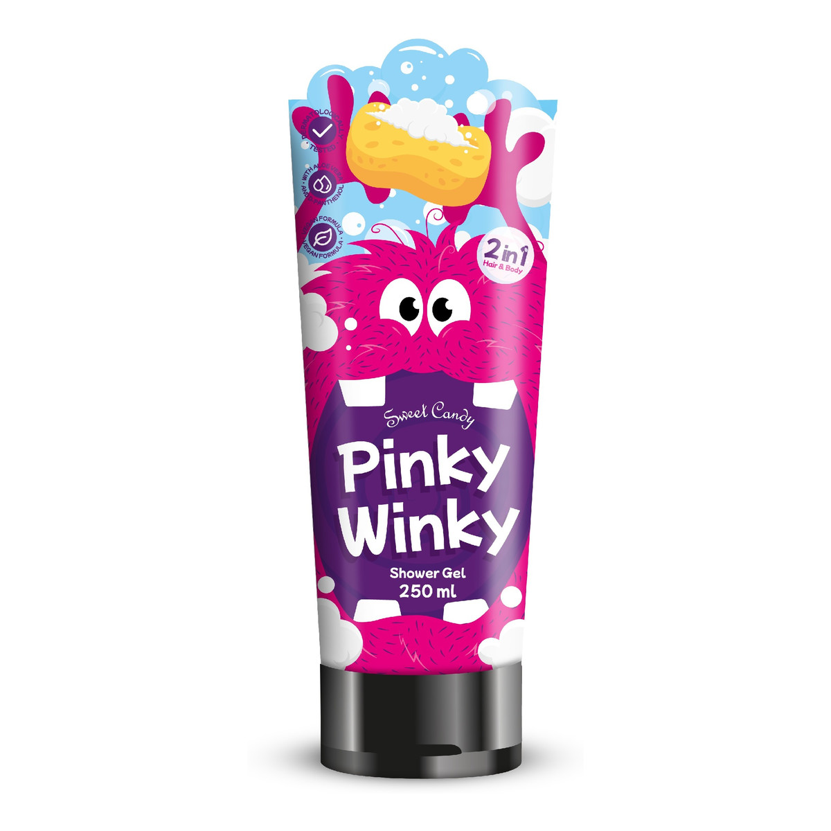 Dramers Sweet Candy Szampon i Żel pod prysznic 2w1-pinky winky 250ml