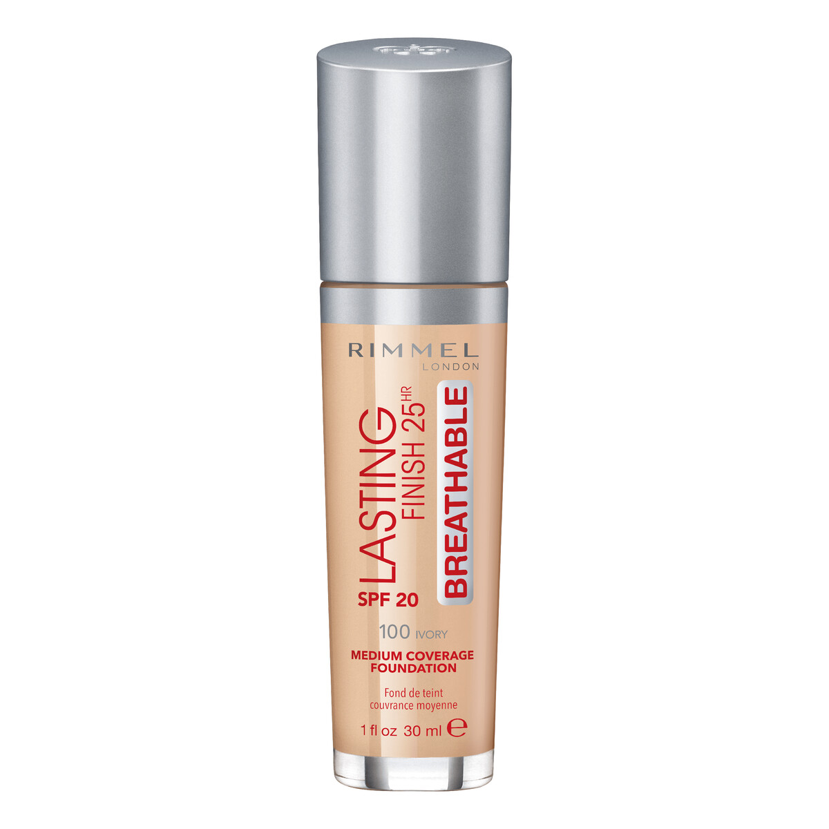 Rimmel Lasting finish 25h Breathable Supertrwały podkład do twarzy 30ml