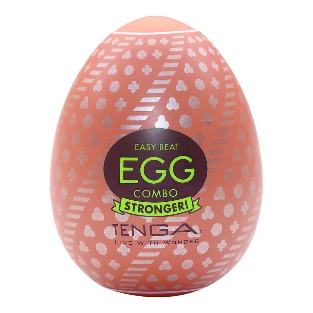 Tenga Easy beat egg combo stronger jednorazowy masturbator w kształcie jajka