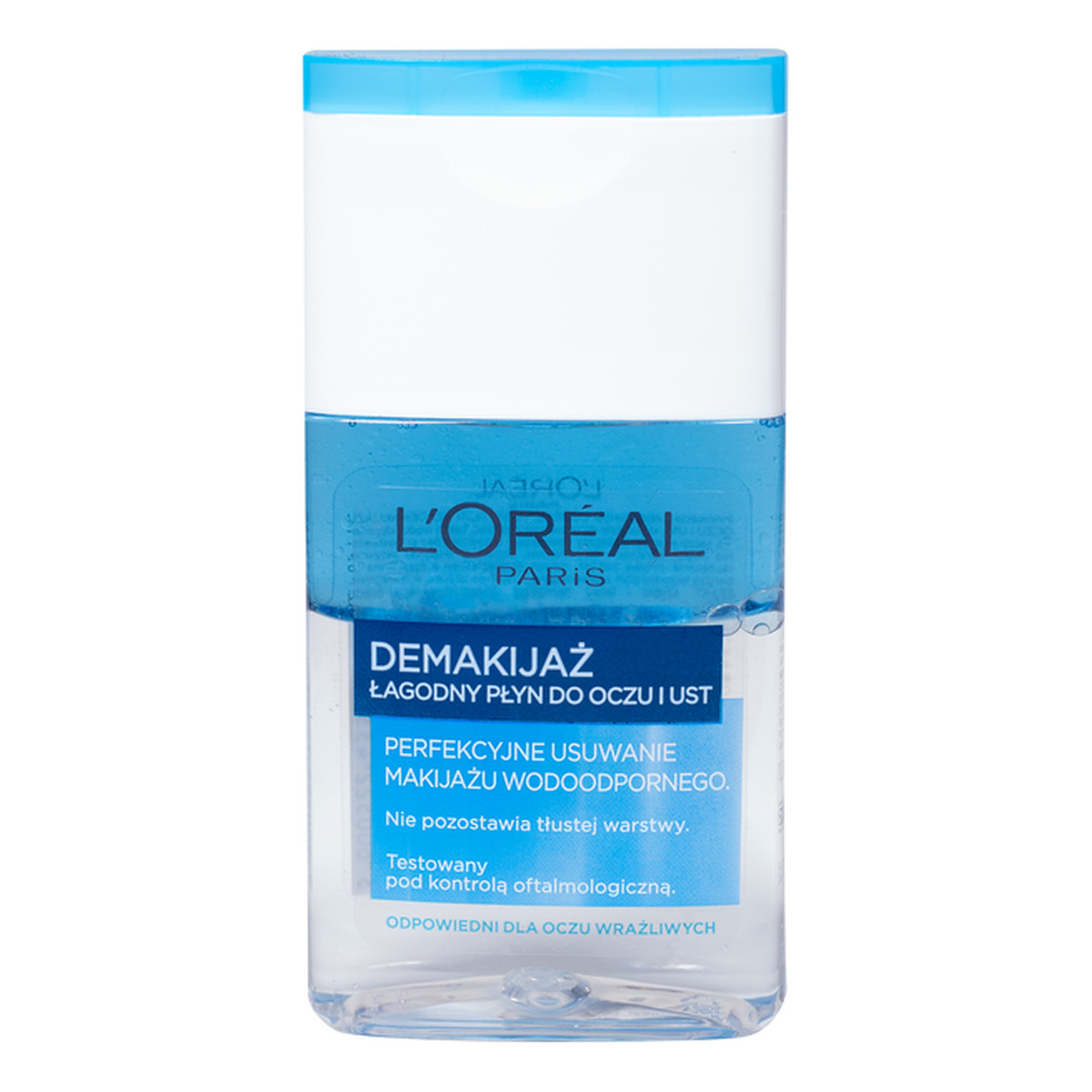 L'Oreal Paris Demakijaż Łagodny Dwufazowy Płyn Do Demakijażu Oczu i Ust 125ml