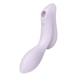Curvy Trinity 2 Air Pulse Vibrator stymulator łechtaczki z wibracjami Violet
