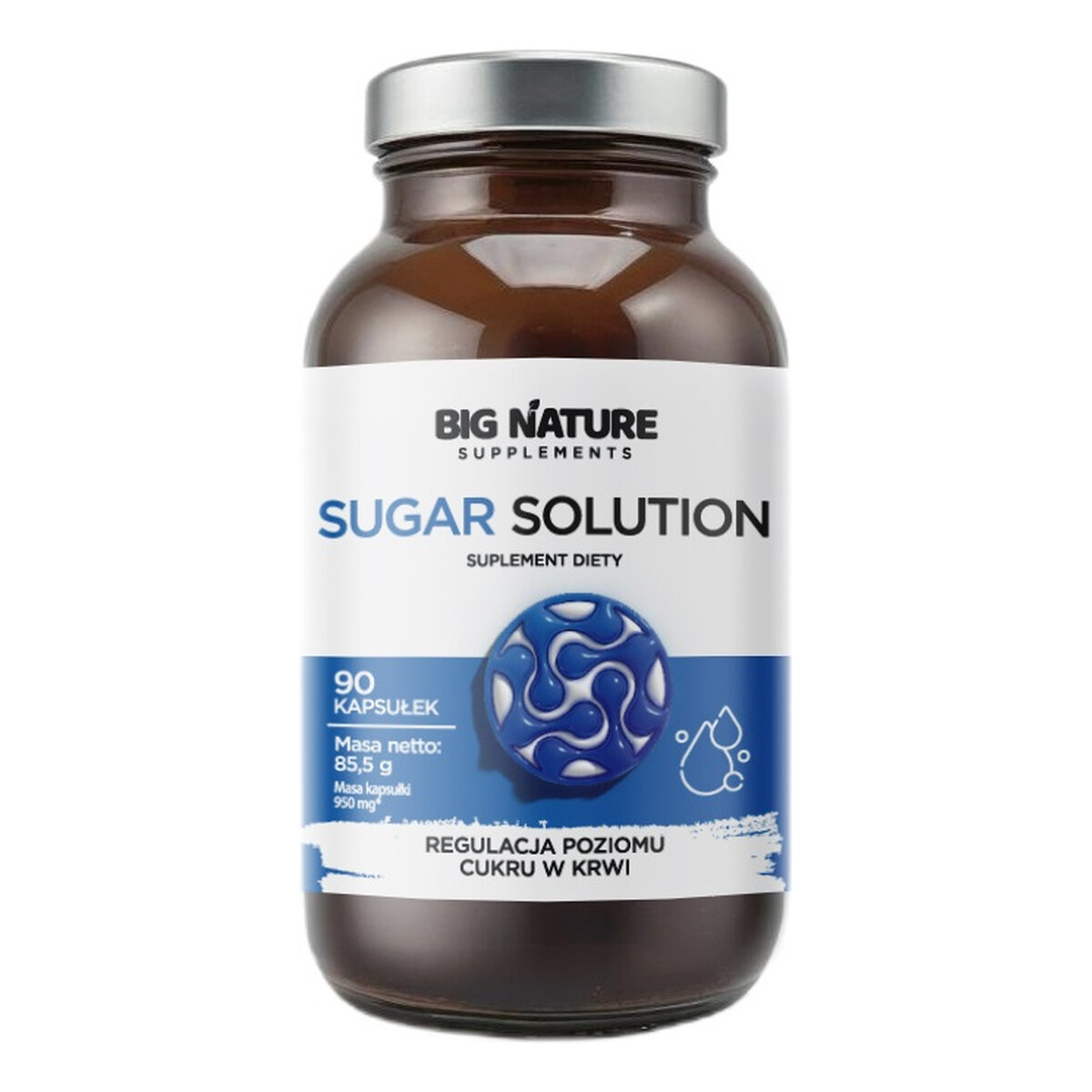 Big Nature Sugar solution suplement diety 90 kapsułek