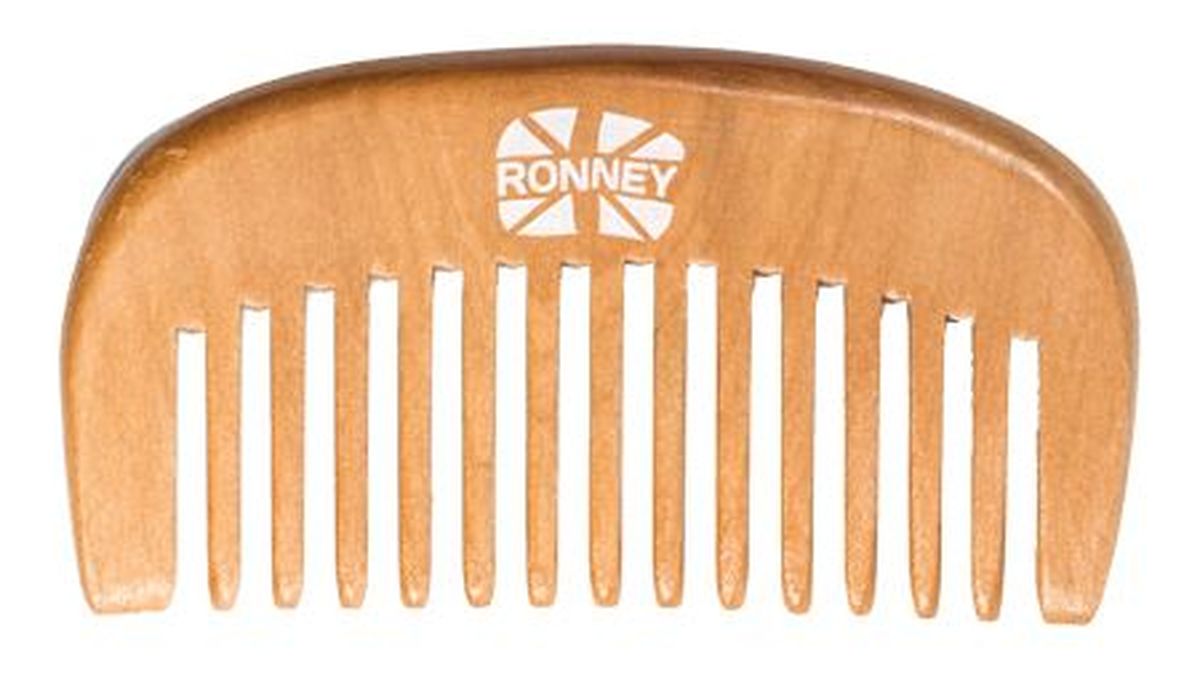 Professional wooden comb profesjonalny drewniany grzebień do włosów 96.5x52mm ra 00119