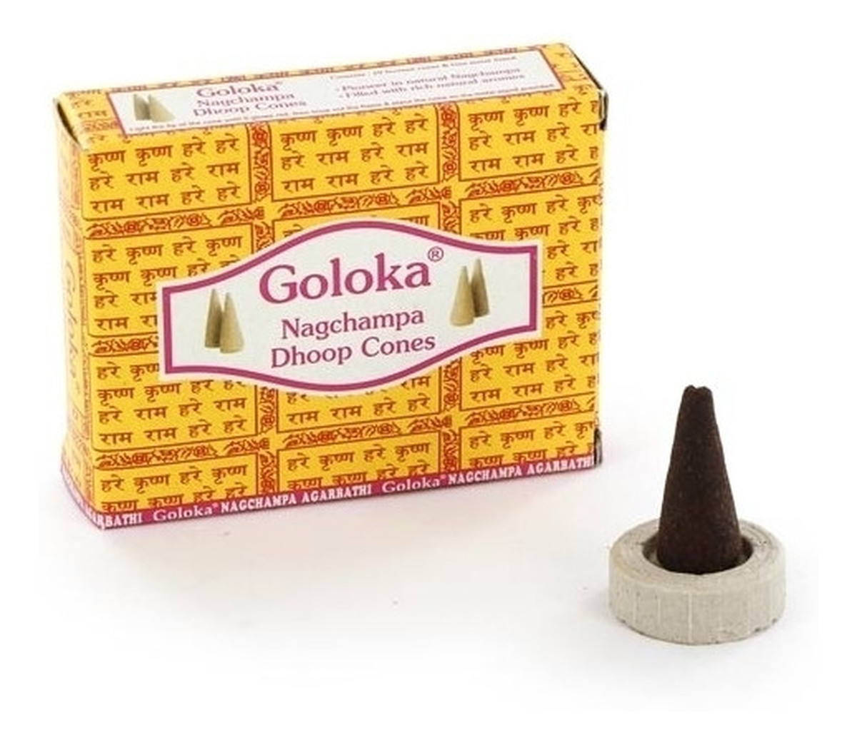 Kadzidełka Stożkowe Nagchampa Dhoop Cones