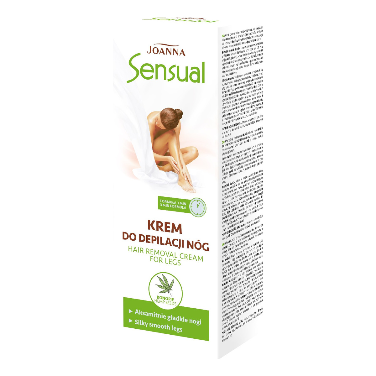 Joanna Sensual Krem do depilacji nóg-konopie 100g