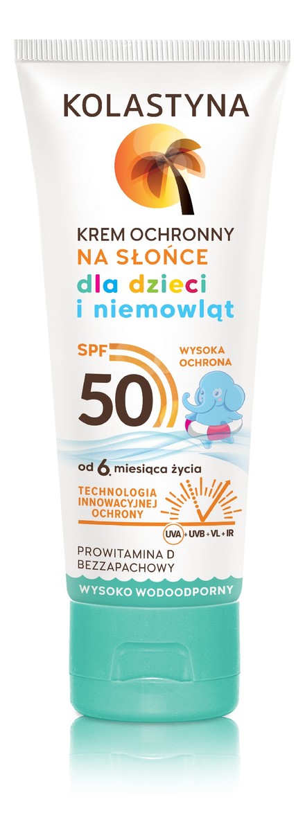 Krem ochronny na słońce dla dzieci i niemowląt SPF 50