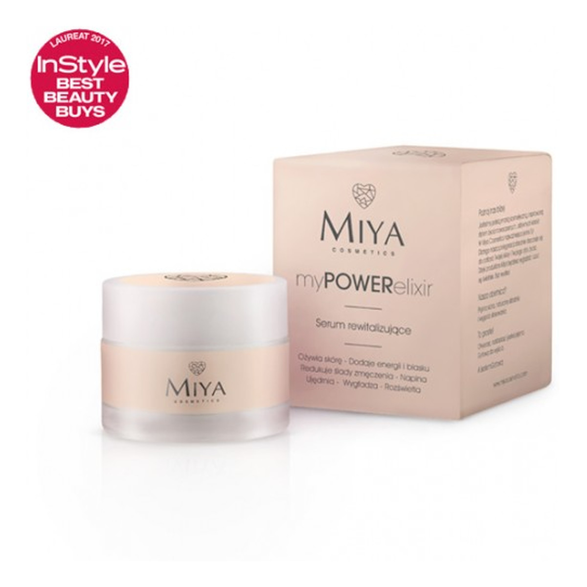 Miya myPOWERelixir My Power Naturalne serum rewitalizujące 15ml