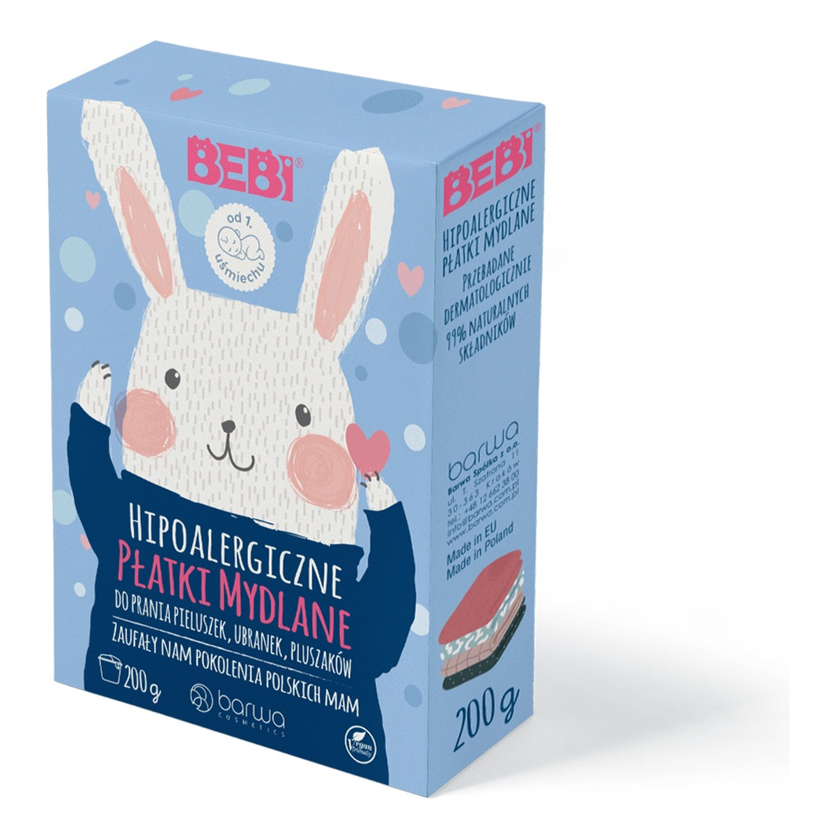 Barwa Bebi Płatki mydlane 200g