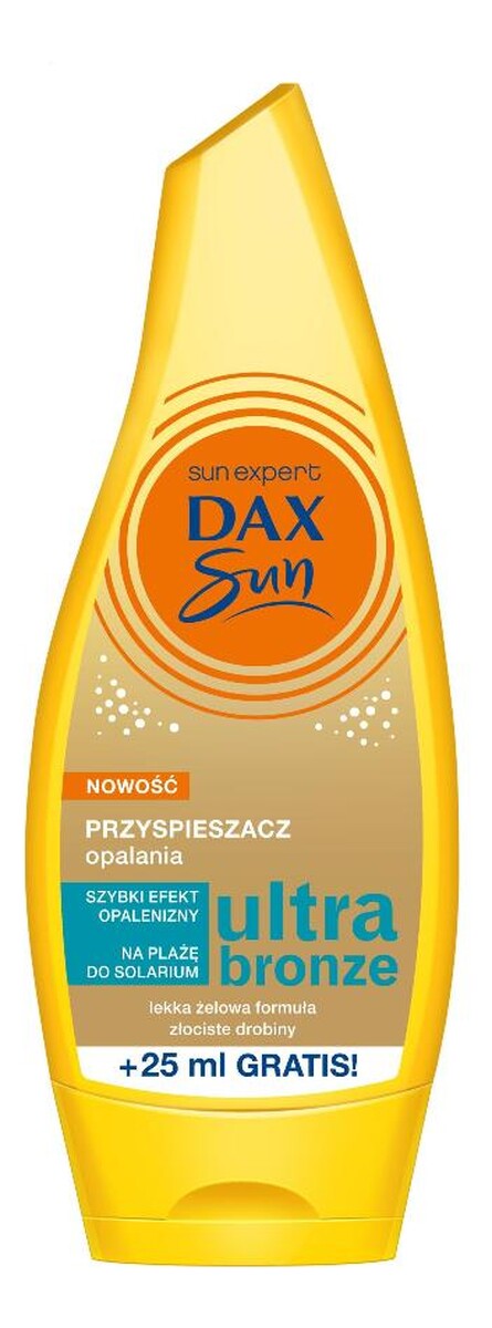 Przyspieszacz opalania Ultra Bronze ze złotym pyłem