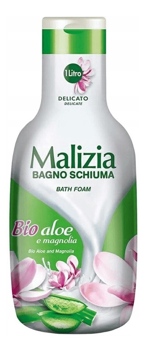 Bath foam płyn do kąpieli bio aloes i magnolia