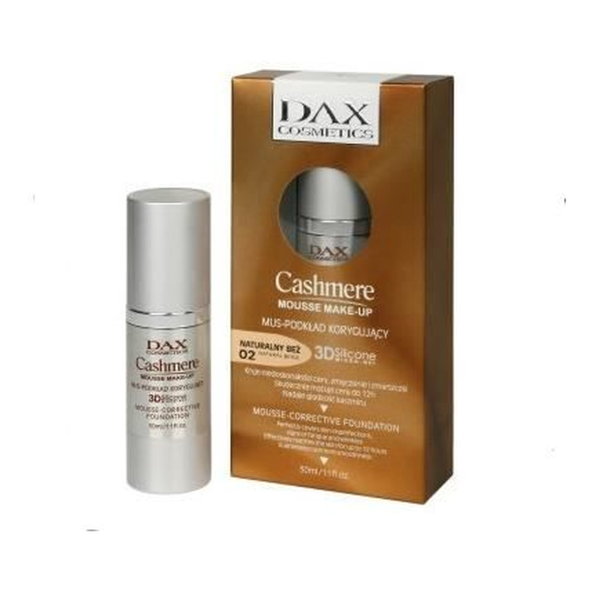 Cashmere Mousse Make-up Podkład Do Twarzy Korygujący 30ml