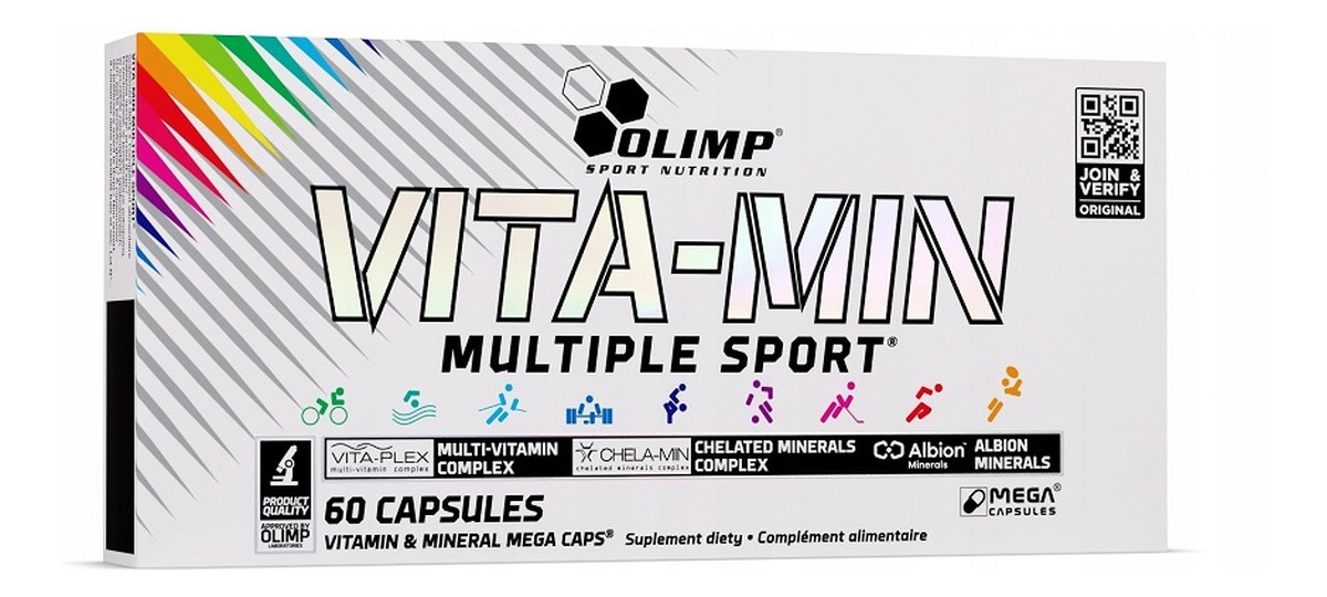 Vita-min Multiple Sport Mega Caps suplement diety 60 kaps
