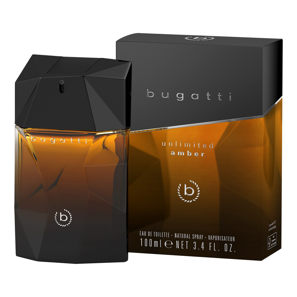 Bugatti Unlimited Amber Woda toaletowa dla mężczyzn 100ml