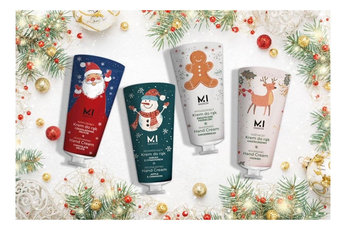 Krem do rąk bałwanek-jabłko z cynamonem