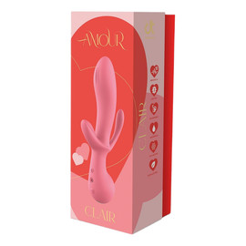 Amour triple pleasure potrójny wibrator pink