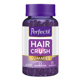 Perfectil Hair Crush suplement diety na zdrowe włosy 60 Żelek