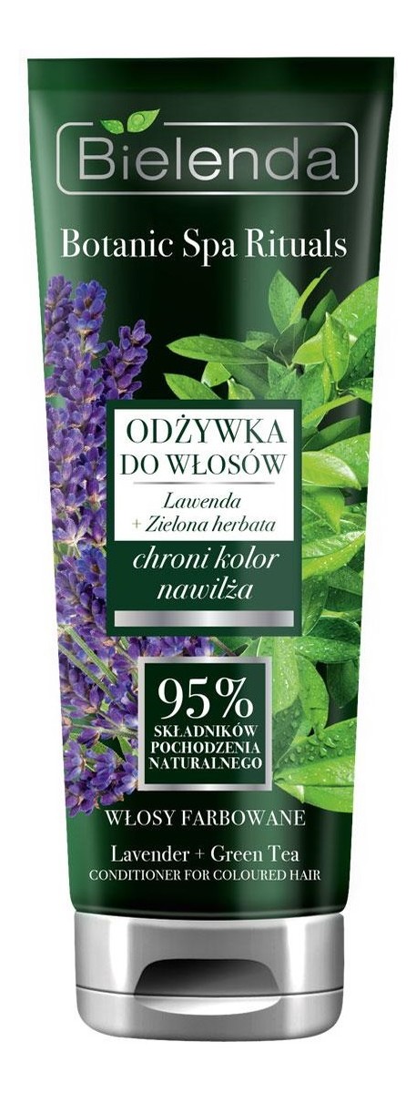 Botanic spa rituals odżywka do włosów farbowanych lawenda + zielona herbata