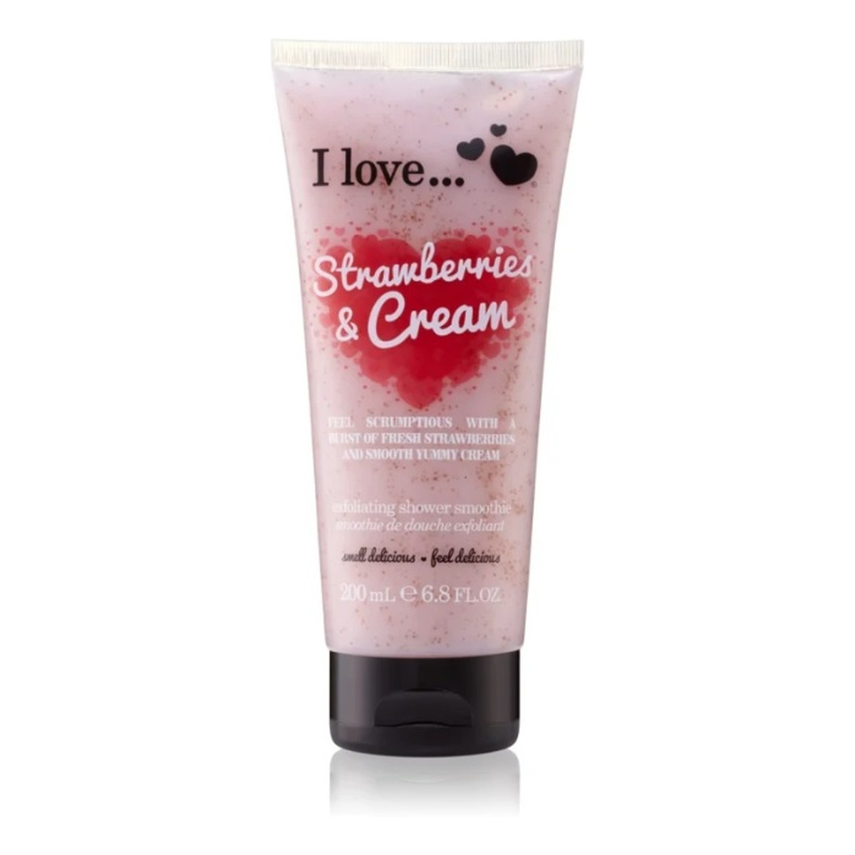 I love Exfoliating shower smoothie peeling do ciała strawberries & cream 200ml