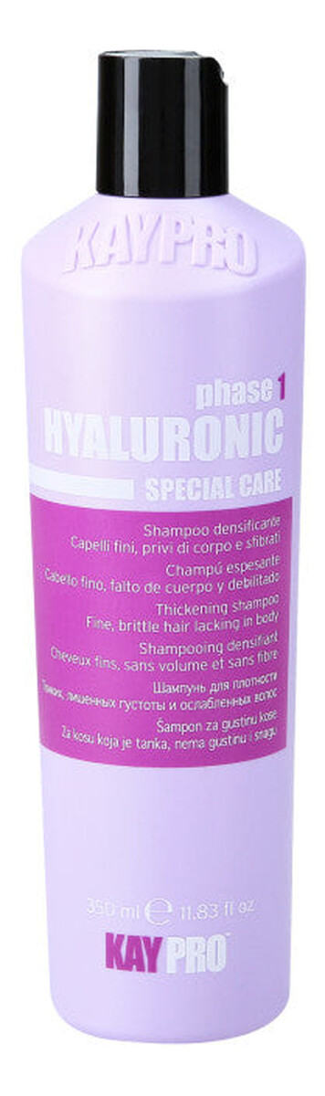 Szampon dodający włosom objętości