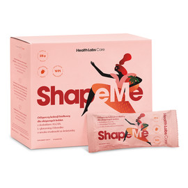 Shapeme odżywczy koktajl białkowy dla aktywnych kobiet suplement diety truskawka ze śmietanką 15 saszetek