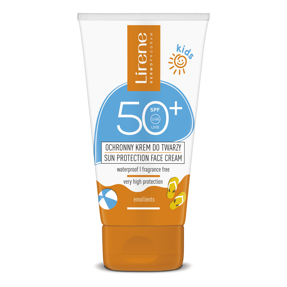 Lirene Sun Kids ochronny Krem do twarzy dla dzieci spf50+ 50ml