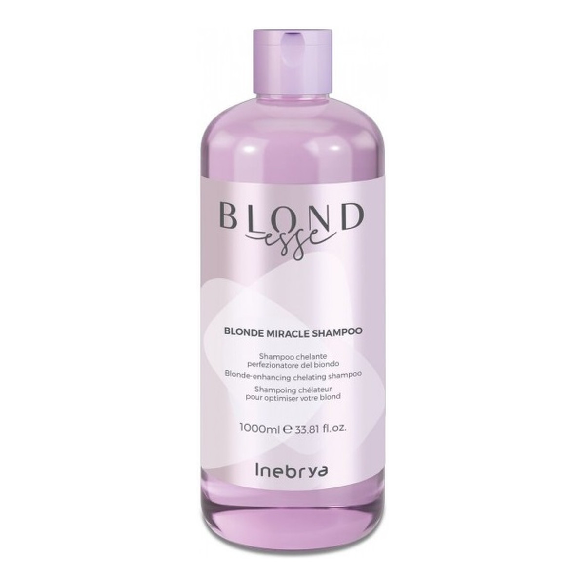 Inebrya Blondesse blonde miracle shampoo odżywczy szampon do włosów blond 1000ml