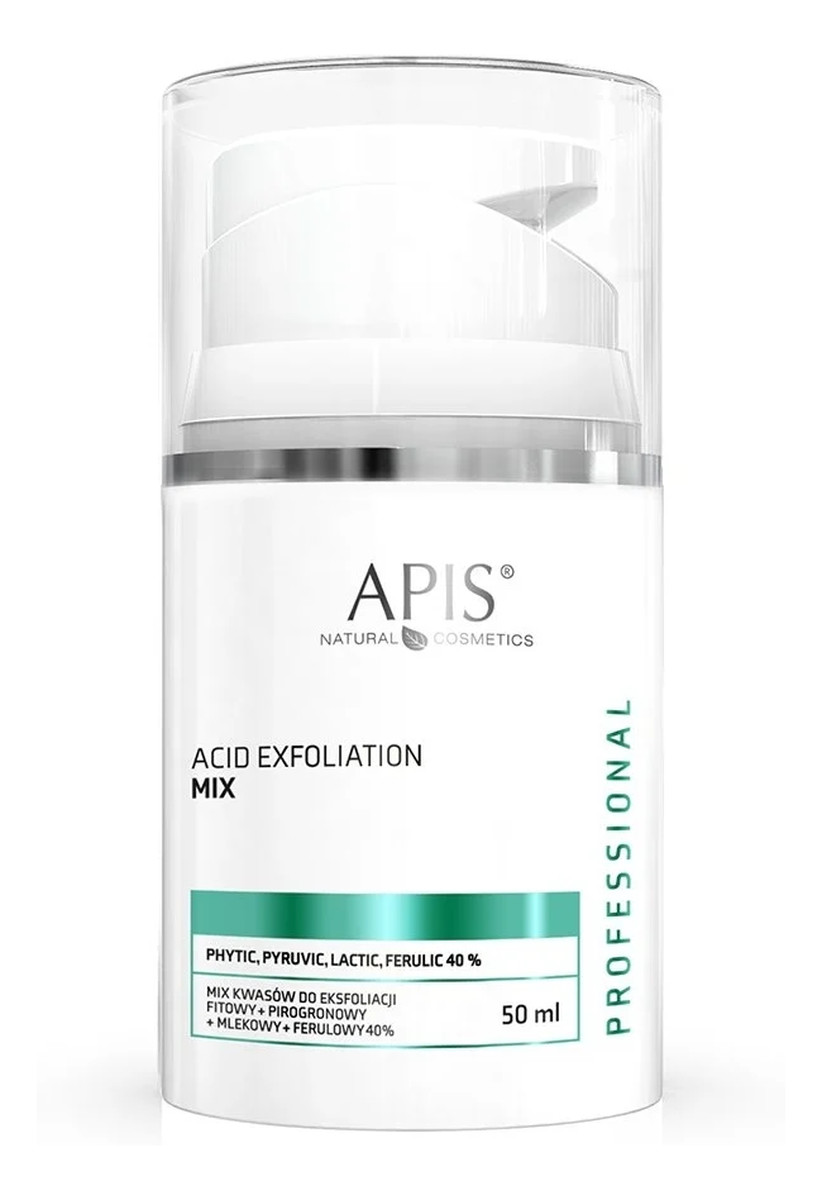 mix kwasów do eksfoliacji Fitowy + Pirogronowy + Mlekowy + Ferulowy 40%