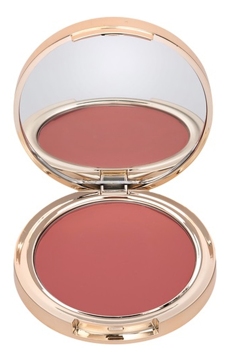 Kremowy róż z matowym efektem