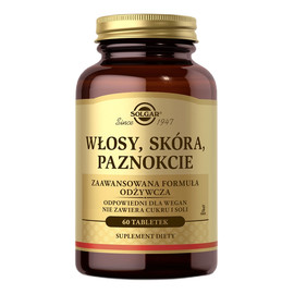 Włosy skóra paznokcie suplement diety 60 tabletek
