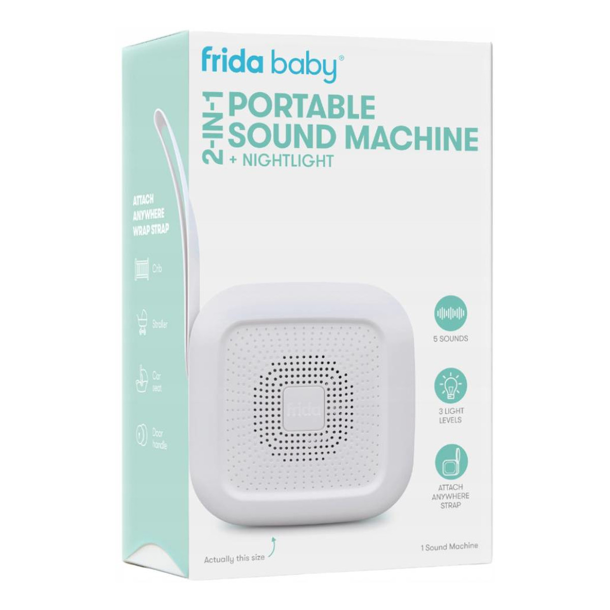 Frida Baby przenośny głośnik z lampką nocną i białym szumem
