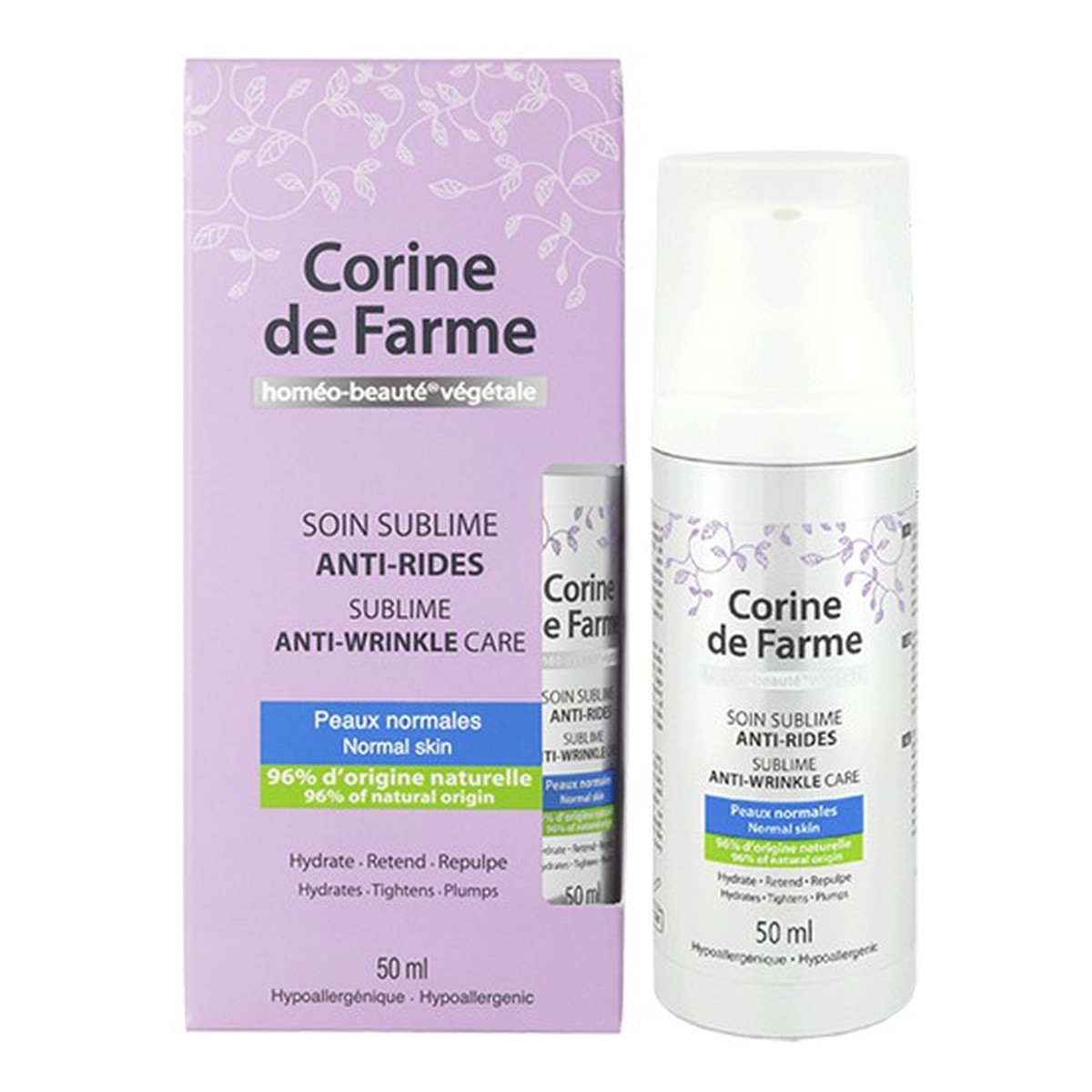 Corine De Farme Skóra Normalna Krem Do Twarzy Przeciwzmarszczkowy 50ml