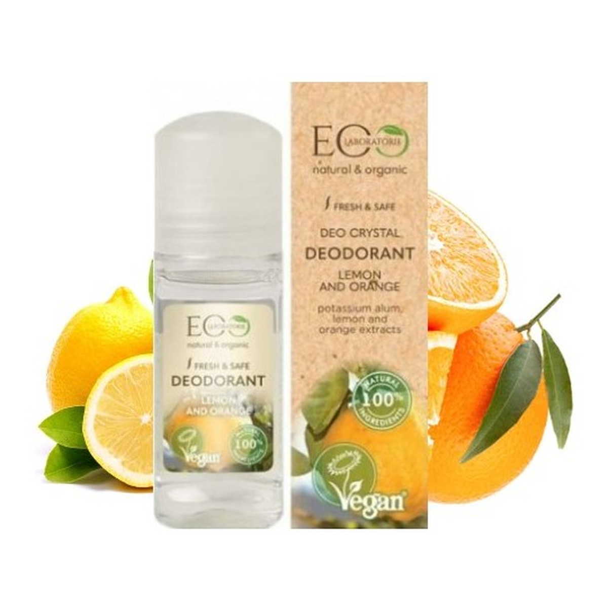 Ecolab Ec Laboratorie Dezodorant do ciała Cytryna i Pomarańcza 50ml