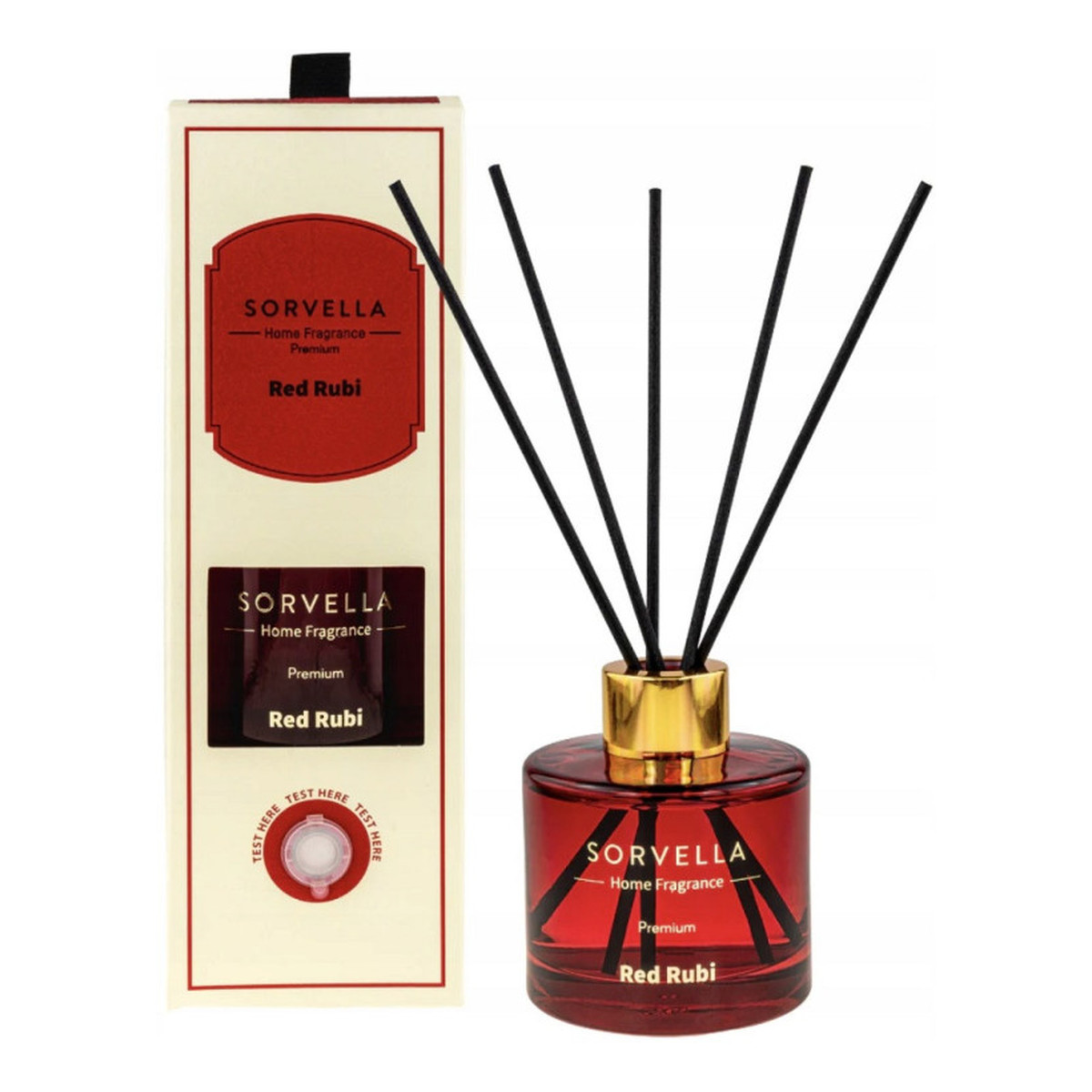 Sorvella Perfume Home Diffuser Patyczki zapachowe Red Rubi 120ml