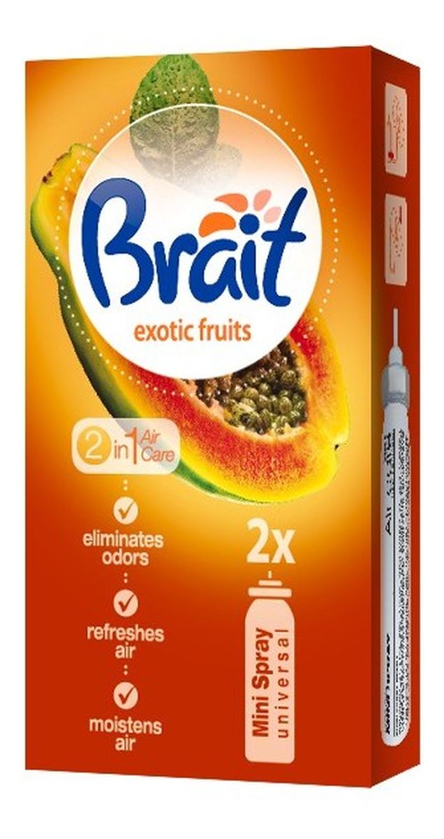Mini spray - zapas Exotic Fruits x 2