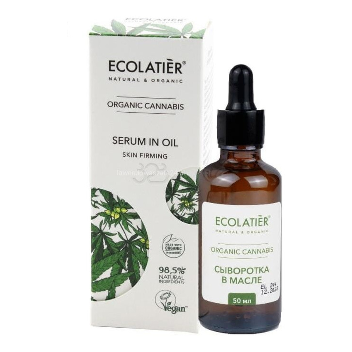 Ecolatier Organic Cannabis Serum do twarzy 50ml