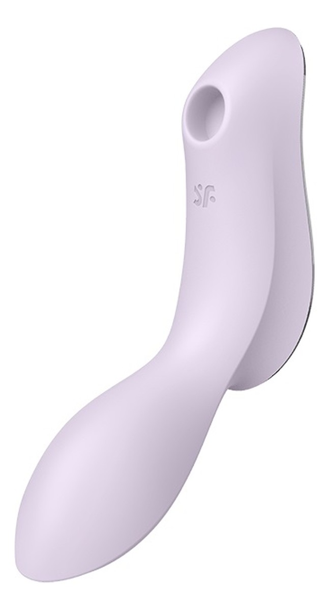 Curvy Trinity 2 Air Pulse Vibrator stymulator łechtaczki z wibracjami Violet