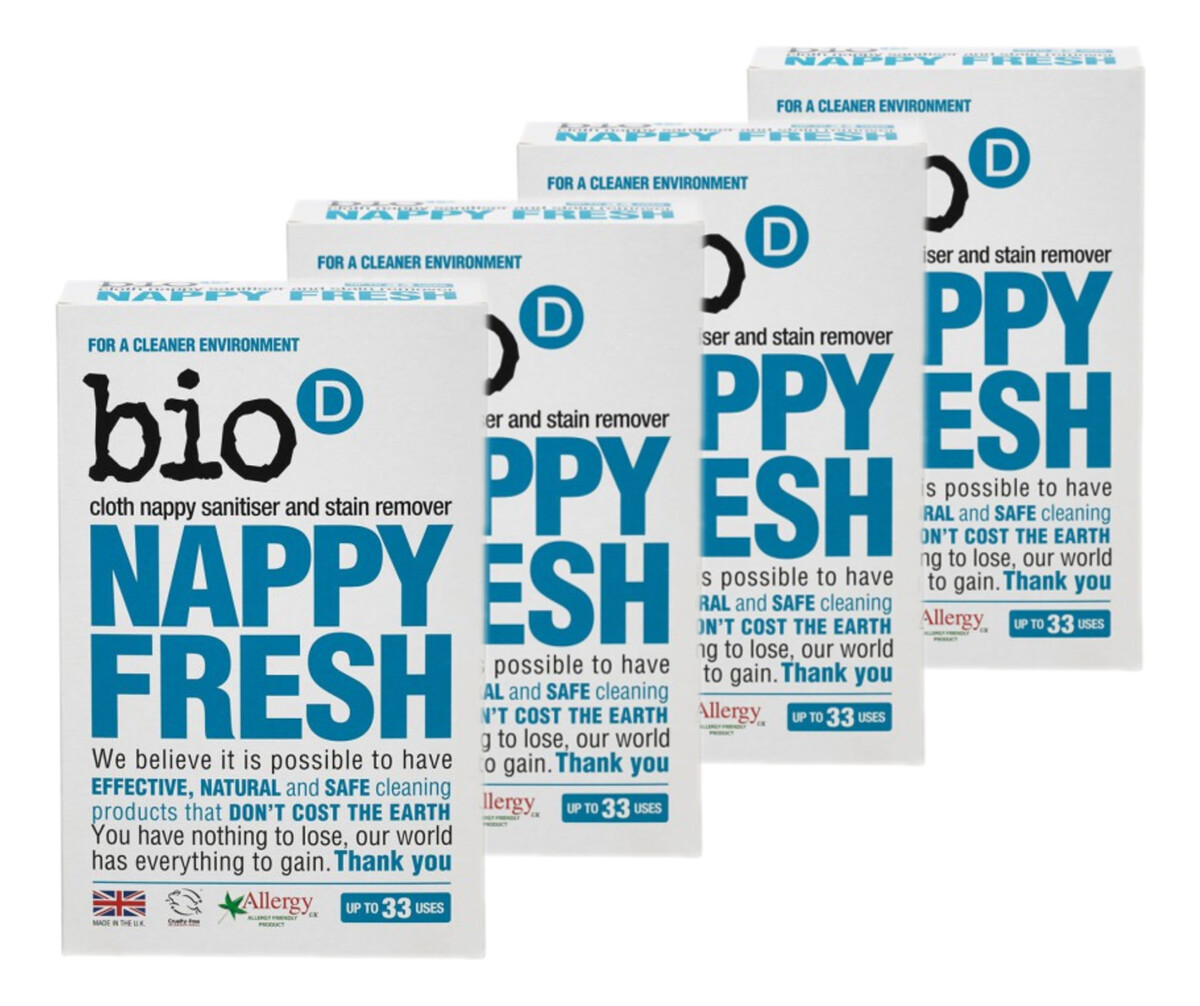 Dodatek antybakteryjny do proszku do prania pieluch 4x500g