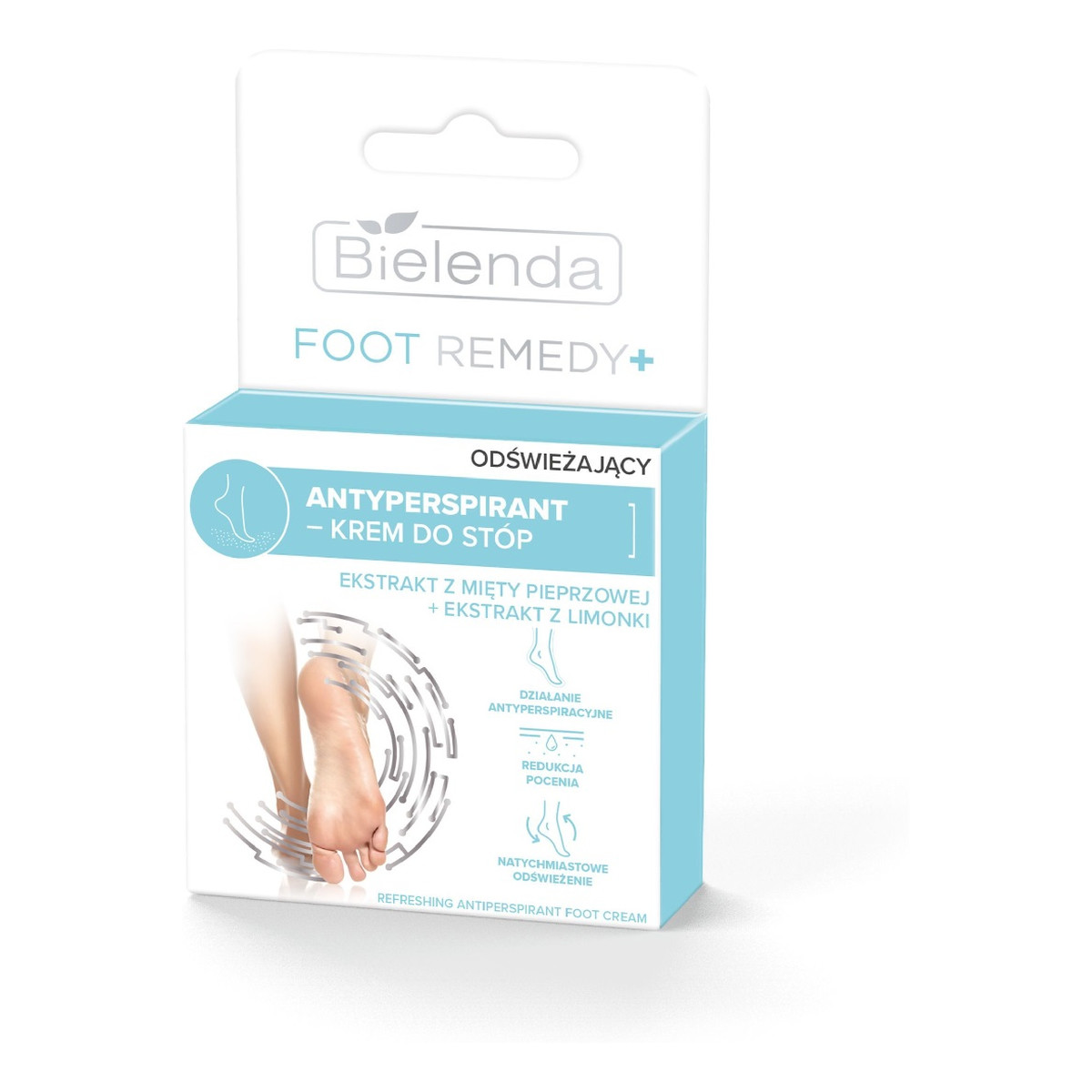 Bielenda Foot remedy odświeżający antyperspirant-krem do stóp 50ml