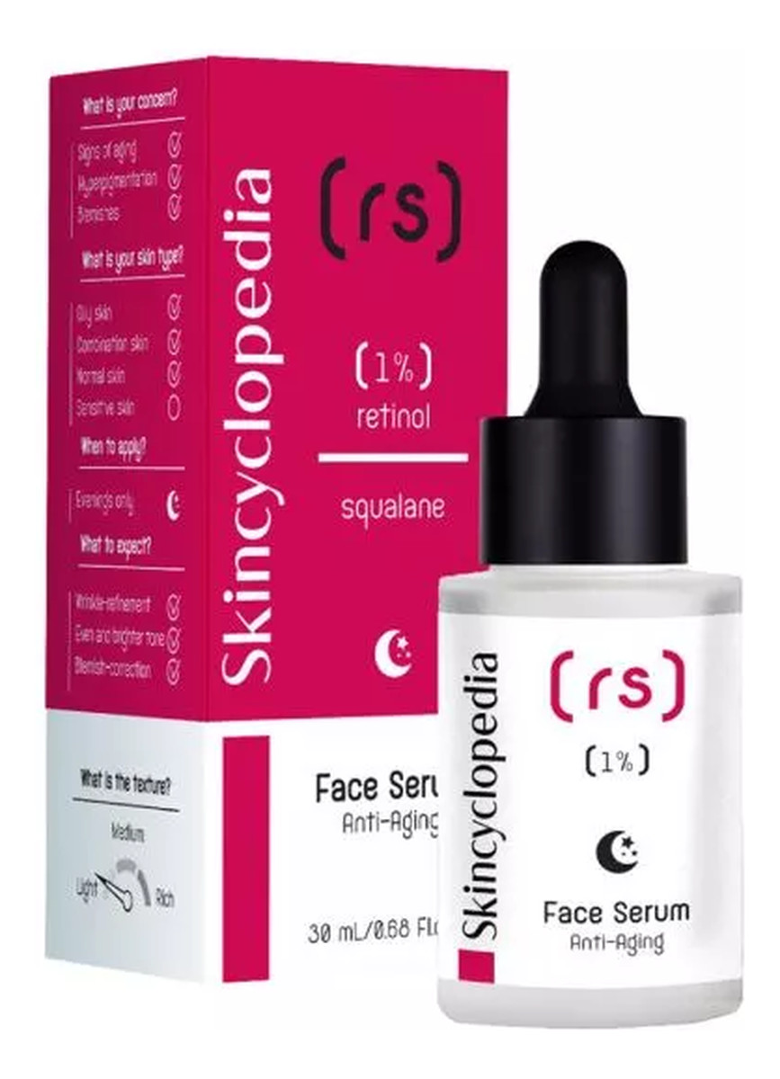 Skoncentrowane serum odbudowujące i przeciwzmarszczkowe
