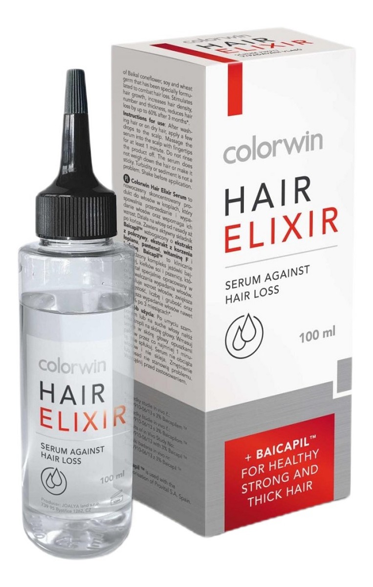 Hair elixir serum do włosów przeciw wypadaniu