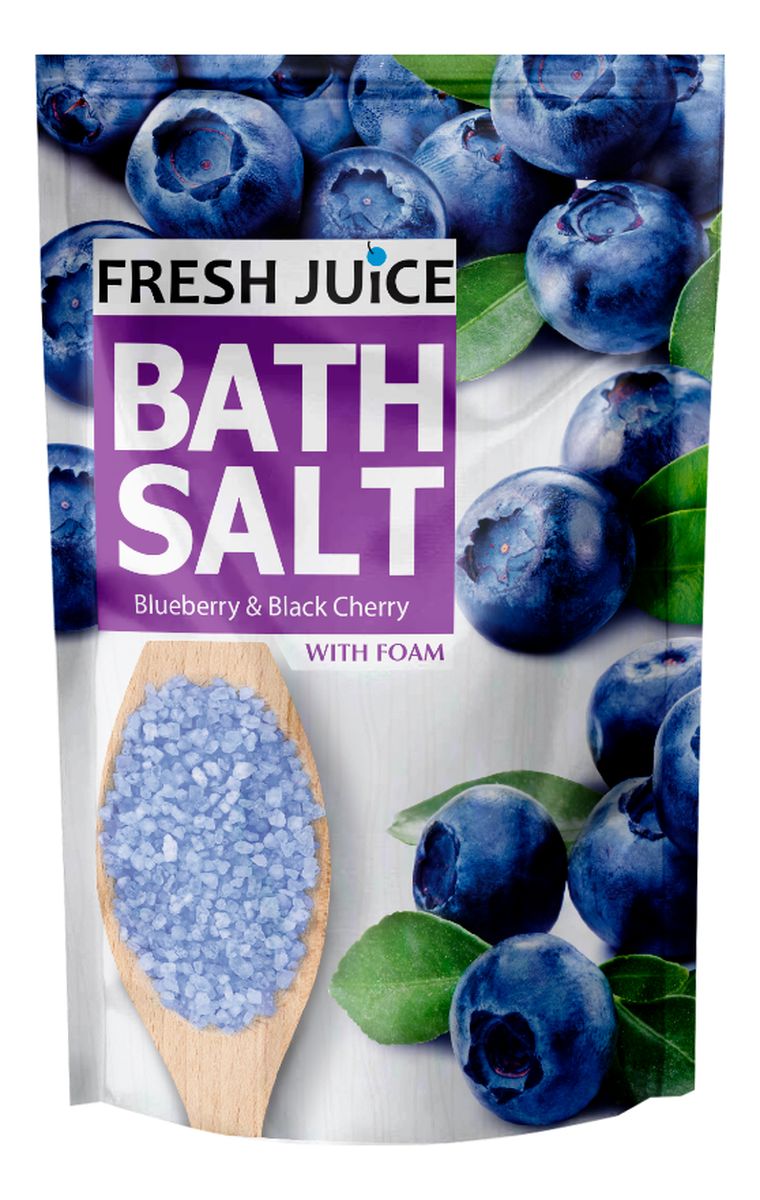 Sól do kąpieli Blueberry & Cherry