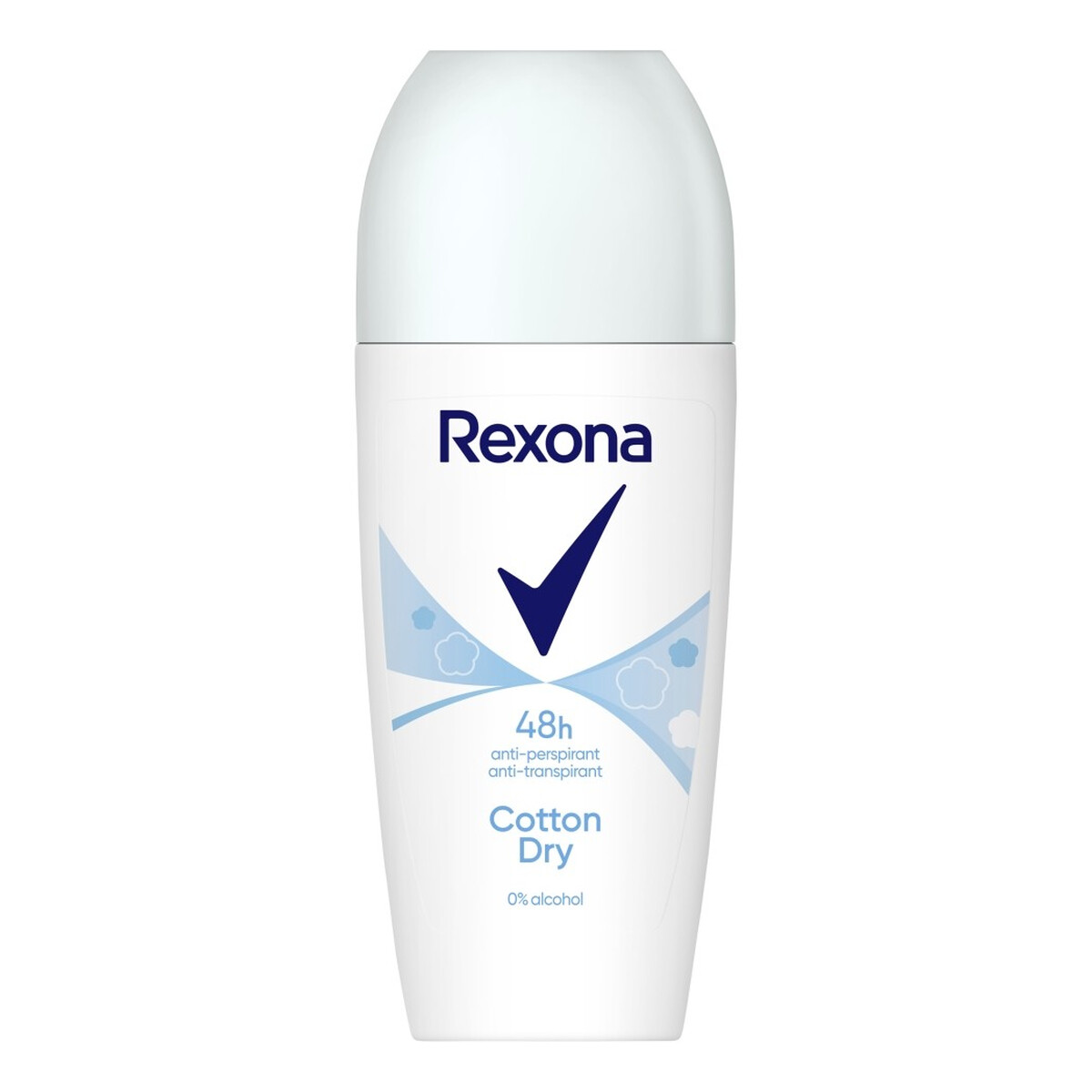Rexona Cotton Dry Antyperspirant dla kobiet w kulce 48h 50ml