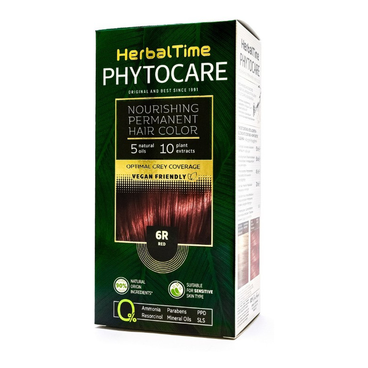 Herbal Time Phytocare Farba do włosów naturalna