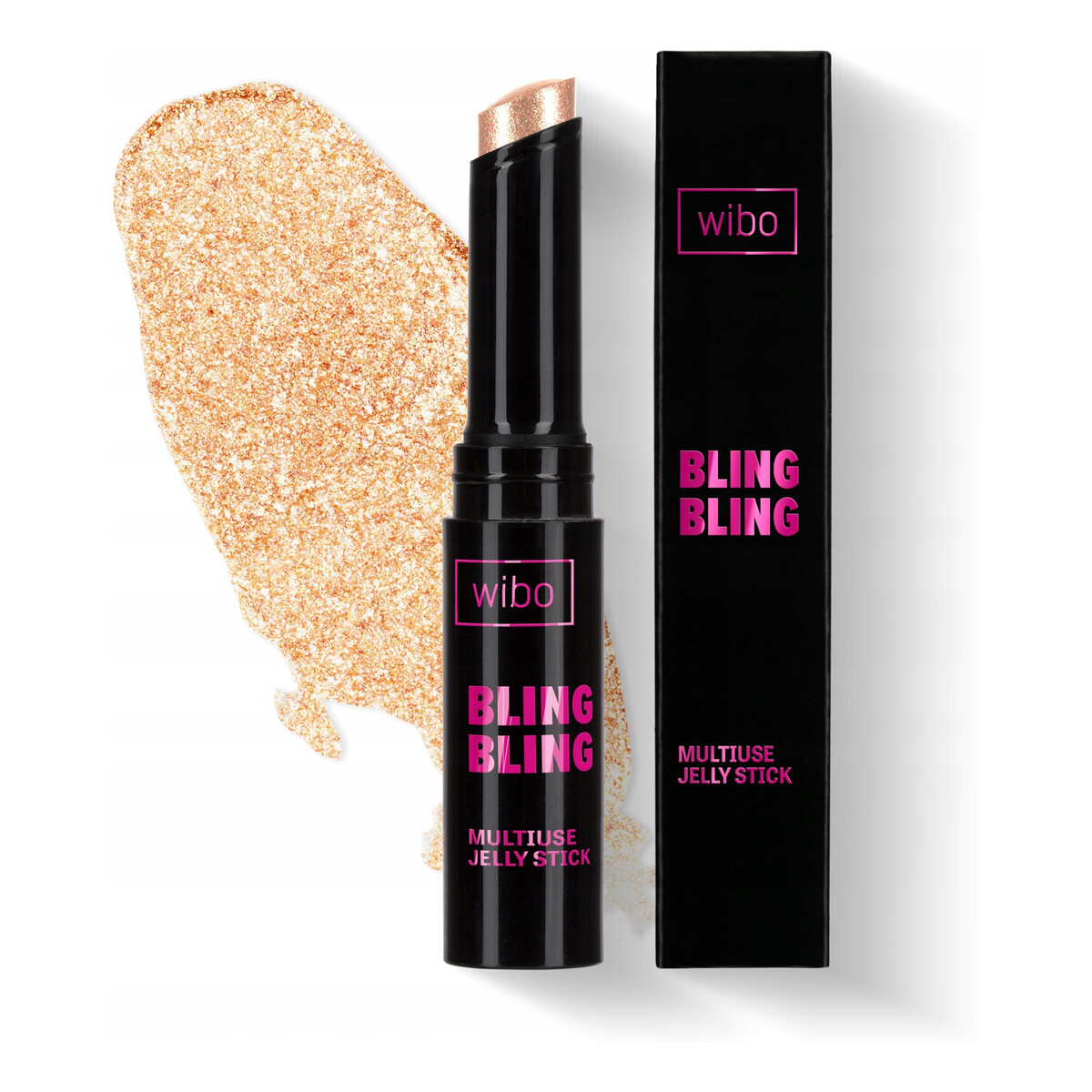 Wibo Bling Bling Rozświetlacz do twarzy w sztyfcie