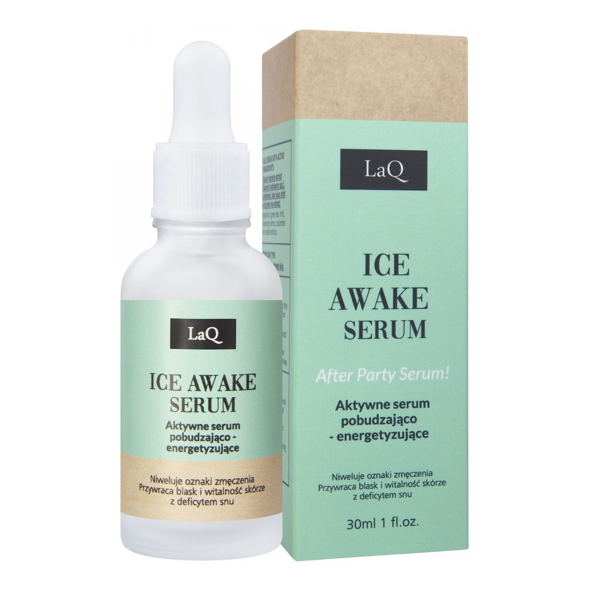 Laq Ice Awake Serum Aktywne Serum pobudzająco-energetyzujące After Party 30ml