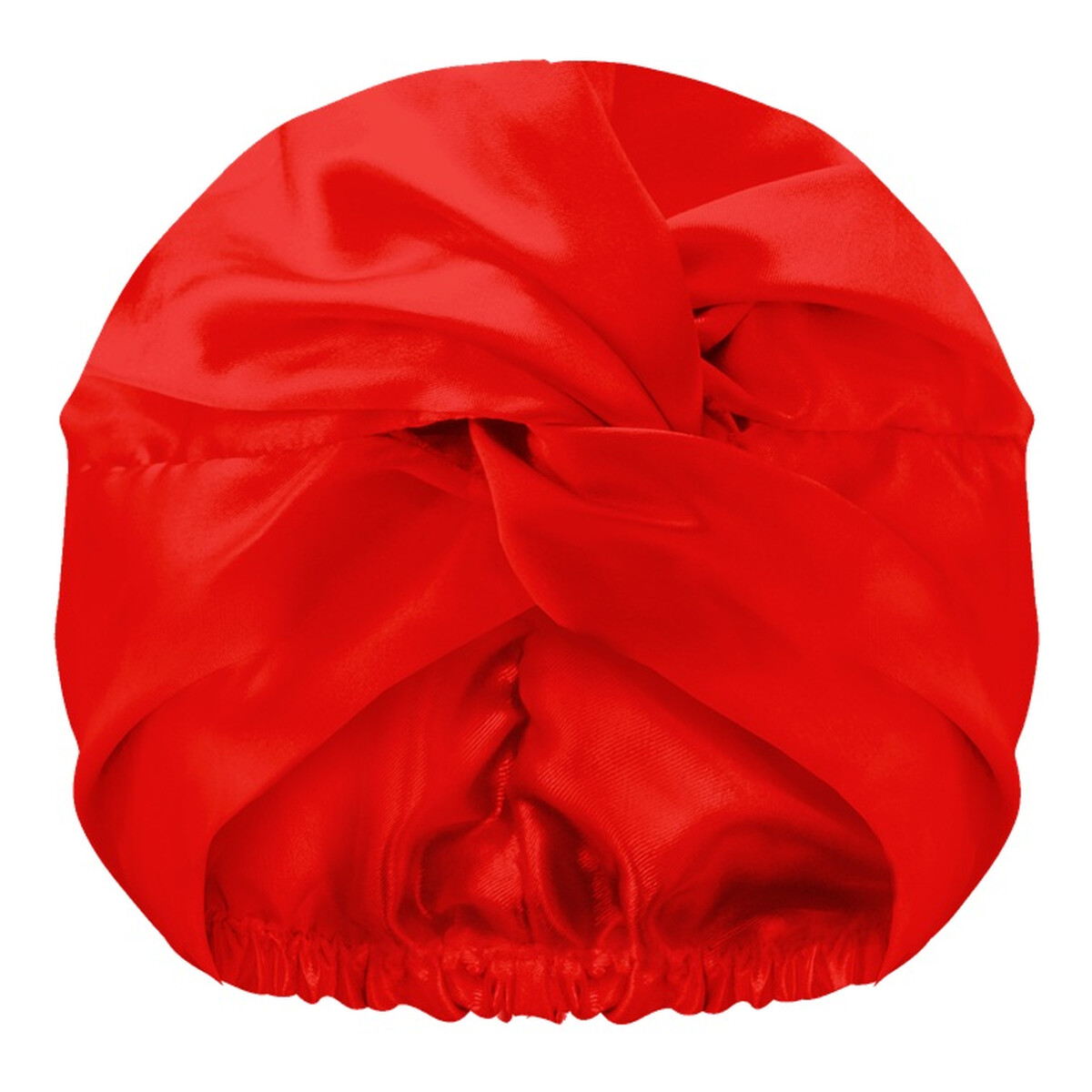 Glov Dwuwarstwowy satynowy czepek do spania red