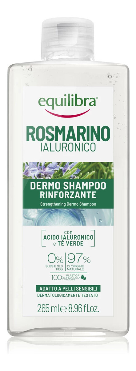 Szampon wzmacniający Rozmaryn i Kwas hialuronowy