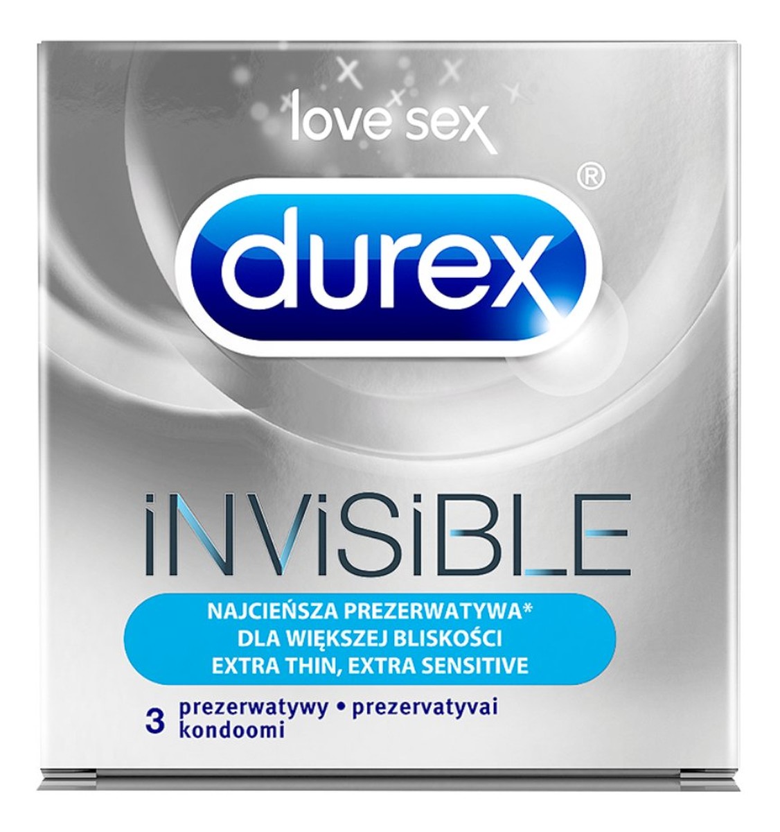 Prezerwatywy Durex dla większej bliskości 3 szt