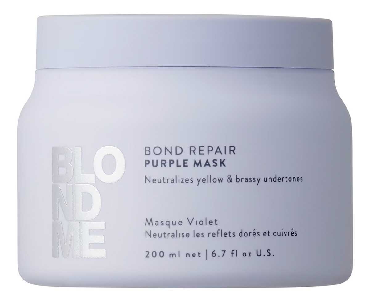Blondme bond repair purple mask fioletowa maska neutralizująca