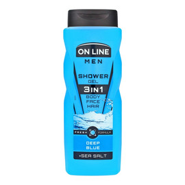Żel pod prysznic Deep Blue 3w1